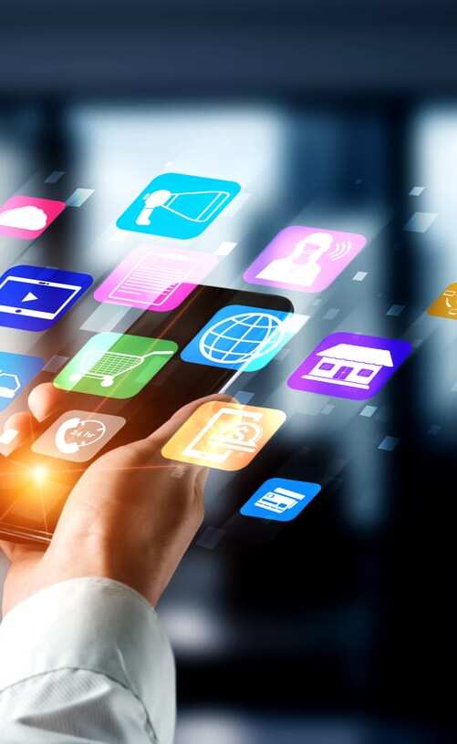 Omni channel technology of online retail business.